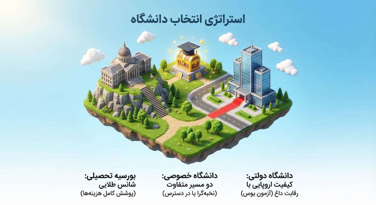 استراتژی انتخاب دانشگاه برای تجربه بهترین دوران تحصیل و زندگی دانشجویی در ترکیه