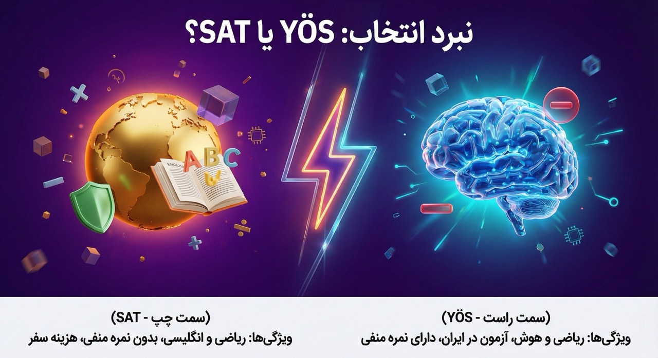 انتخاب بین YÖS و SAT