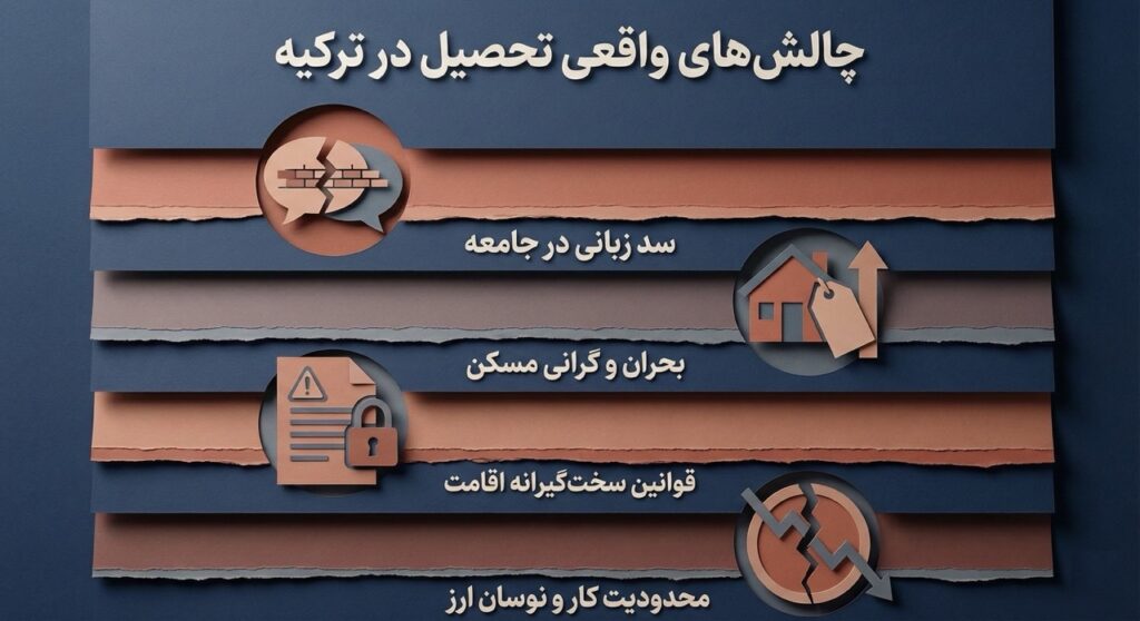 معایب تحصیل در ترکیه